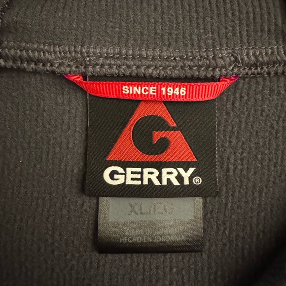 Gerry Gray Hoodie with Drawstrings and Kangaroo Pocket - Picture 3 of 4